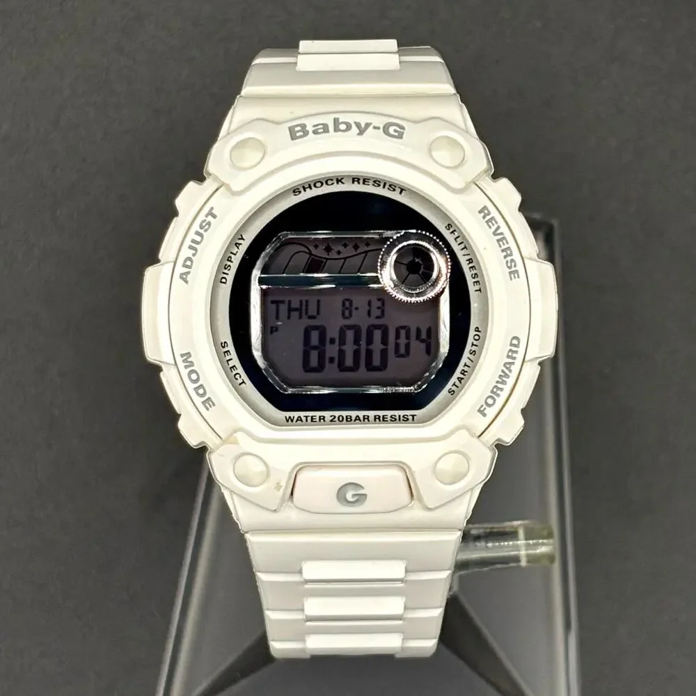 Casio Baby-G G-LIDE BLX-103-7 White Tide Graph 200M Digital Watch